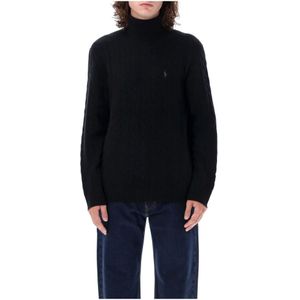 Ralph Lauren, Heren, Truien, Zwart, Maat: XL Wol,