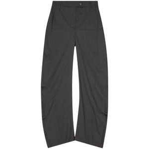 Remain Birger Christensen, Dames, Broeken, Grijs, Maat: L