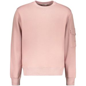 Herno, Heren, Sweatshirts & Hoodies, Roze, Maat: S Katoen,