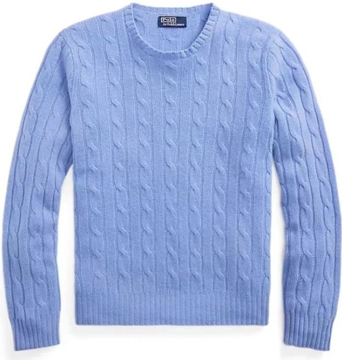 Gebreide pullover van kasjmier met ronde hals