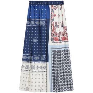 Max Mara - Luna Skirt - Midi-rok - Veelkleurig - Polyester