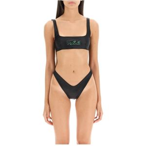 Rotate Birger Christensen, Dames, Badkleding, Zwart, Maat: XS Polyamide,