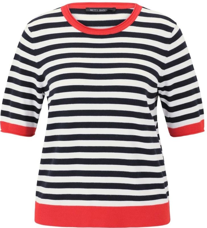 Betty Barclay - Gestreepte Basic Trui - Veelkleurig - Dames