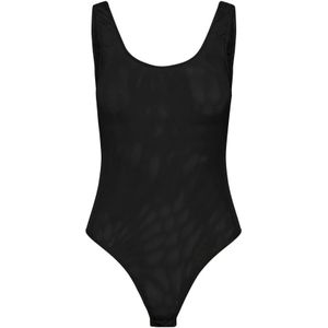 Gestuz, Dames, Badkleding, Zwart, Maat: XL Poliester,