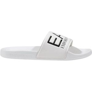 Emporio Armani Ea7, Heren, Schoenen, Wit, Maat: 42 EU