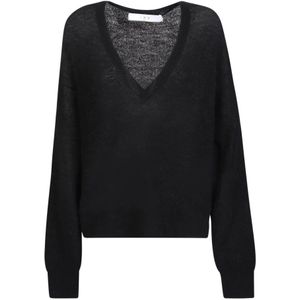 Iro, Dames, Truien, Zwart, Maat: XS Wol,