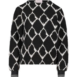 Betty Barclay - Klassieke Geruite Trui - Zwart - Dames