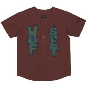 Huf, Heren, Sport, Paars, Maat: S Jersey,