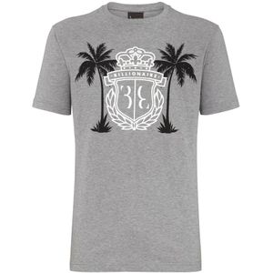 Billionaire, Heren, Tops, Grijs, Maat: XS Katoen,