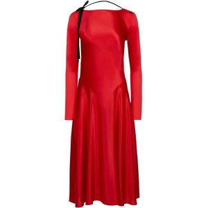 Nina Ricci, Dames, Jurken, Rood, Maat: 2XS