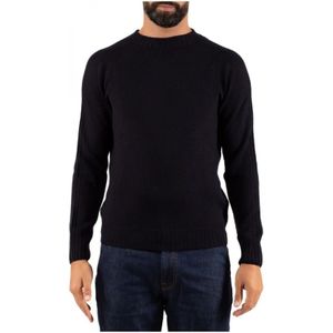 Dondup, Heren, Truien, Blauw, Maat: M Wol,