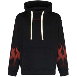 Vision OF Super, Heren, Sweatshirts & Hoodies, Zwart, Maat: L Lame,