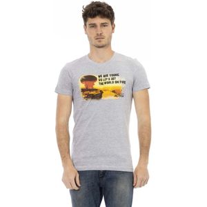 Trussardi, Heren, Tops, Grijs, Maat: XL