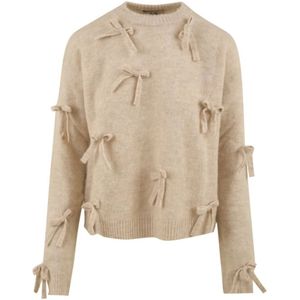 Aniye By, Dames, Truien, Beige, Maat: M Wol,