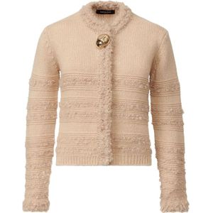 Fabiana Filippi, Dames, Truien, Beige, Maat: L