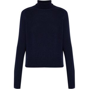 Victoria Beckham, Dames, Truien, Blauw, Maat: M Wol,
