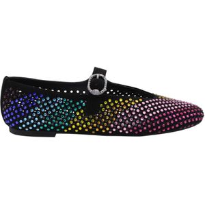 Kurt Geiger - Mayfair - Ballerina - Zwart - Patent Leather - Antislipzool