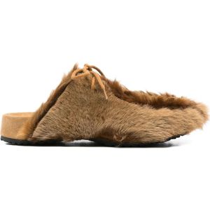 Dries Van Noten, Heren, Schoenen, Bruin, Maat: 45 EU Suède,