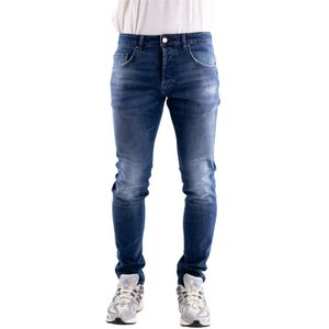 Don The Fuller, Heren, Jeans, Blauw, Maat: W33 Katoen,