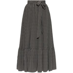 Chloé, Dames, Rokken, Zwart, Maat: S Zijde,