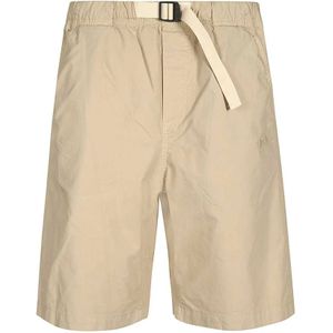 Msgm, Heren, Korte broeken, Beige, Maat: XL Katoen,