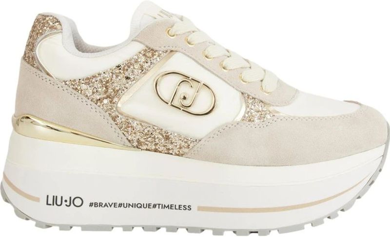 Liu Jo - Maxi Wonder Plus 01 - Sneakers - Beige