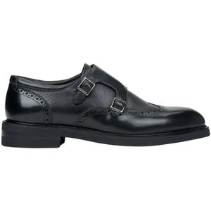 Estro, Heren, Schoenen, Zwart, Maat: 42 EU Leer,