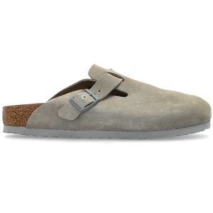 Birkenstock, Dames, Schoenen, Grijs, Maat: 40 EU Suède,