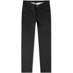 Acne Studios, Heren, Jeans, Zwart, Maat: W34 L32 Katoen,