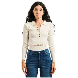 Fracomina, Dames, Truien, Beige, Maat: XL