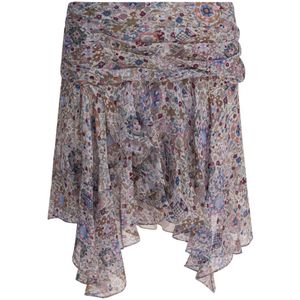 Marant étoile, Dames, Rokken, Veelkleurig, Maat: XS Viscose,