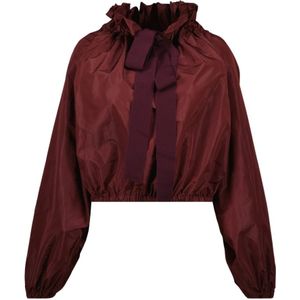 Patou, Dames, Blouses & Shirts, Rood, Maat: S