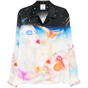 Casablanca, Heren, Overhemden, Veelkleurig, Maat: M