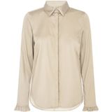 MOS Mosh - Mattie Flip Shirt - Blouse - Beige - Katoen