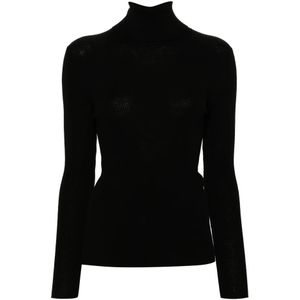 P.a.r.o.s.h., Dames, Truien, Zwart, Maat: L Wol,