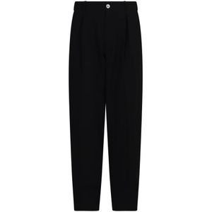 Emporio Armani, Heren, Broeken, Zwart, Maat: M Poliester,