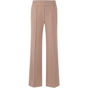 Marc Cain, Dames, Broeken, Beige, Maat: M Poliester,