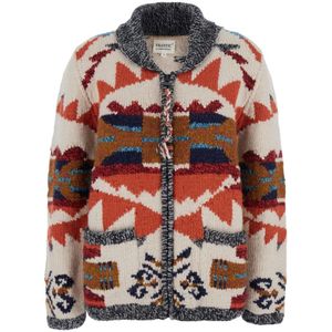 Frantic, Dames, Truien, Veelkleurig, Maat: S Wol,