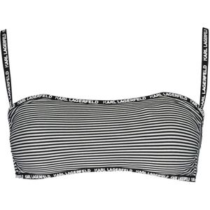 Karl Lagerfeld, Dames, Badkleding, Zwart, Maat: XS