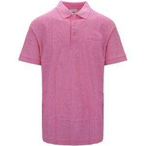 Burberry, Heren, Tops, Roze, Maat: L Katoen,