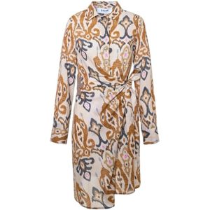 Bazar Deluxe, Dames, Jurken, Veelkleurig, Maat: XS Viscose,