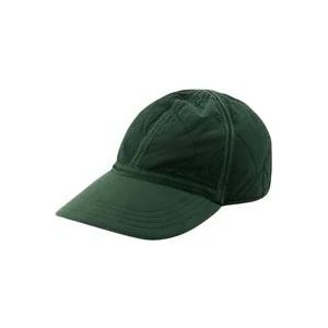 Burberry Gewatteerde Nylon Pet - Khaki Groen , Green , unisex , Maat: S