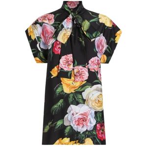 Dolce & Gabbana, Dames, Blouses & Shirts, Veelkleurig, Maat: XS