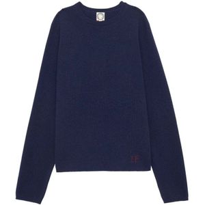 Ines de la Fressange Paris, Dames, Truien, Blauw, Maat: XL Wol,