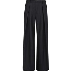 Andamane, Dames, Broeken, Zwart, Maat: 2XS Viscose,