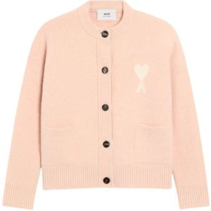 Ami Paris, Dames, Truien, Roze, Maat: XS