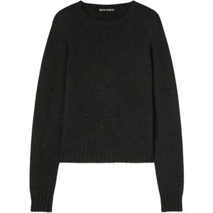 Palm Angels, Heren, Truien, Zwart, Maat: L