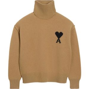 Ami Paris, Heren, Truien, Bruin, Maat: L