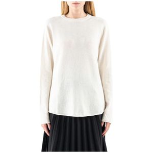 Semicouture, Dames, Truien, Wit, Maat: L Kasjmier,