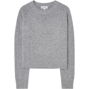 Cloeys, Dames, Truien, Grijs, Maat: Xs/S Wol,